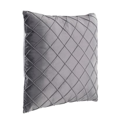 Eglo 420254 - Dekorativni jastuk SHOURA 45x45 cm sivi