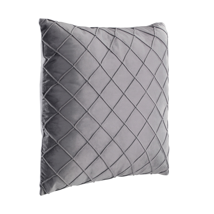 Eglo 420254 - Dekorativni jastuk SHOURA 45x45 cm sivi