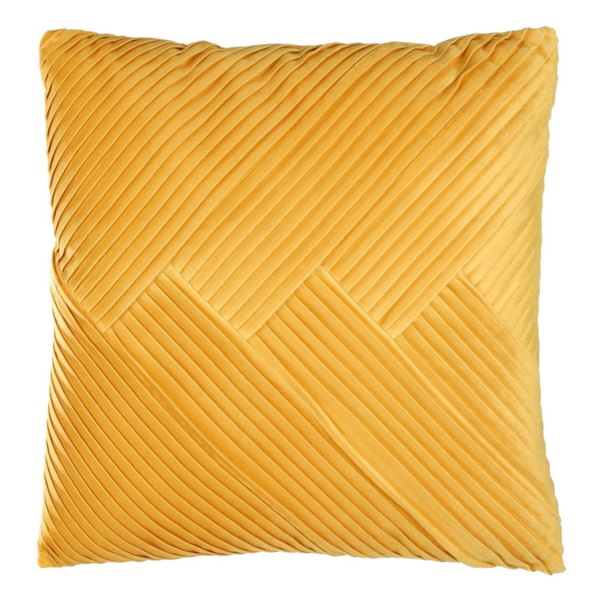 Eglo - Ukrasni jastuk 45x45 cm žute boje