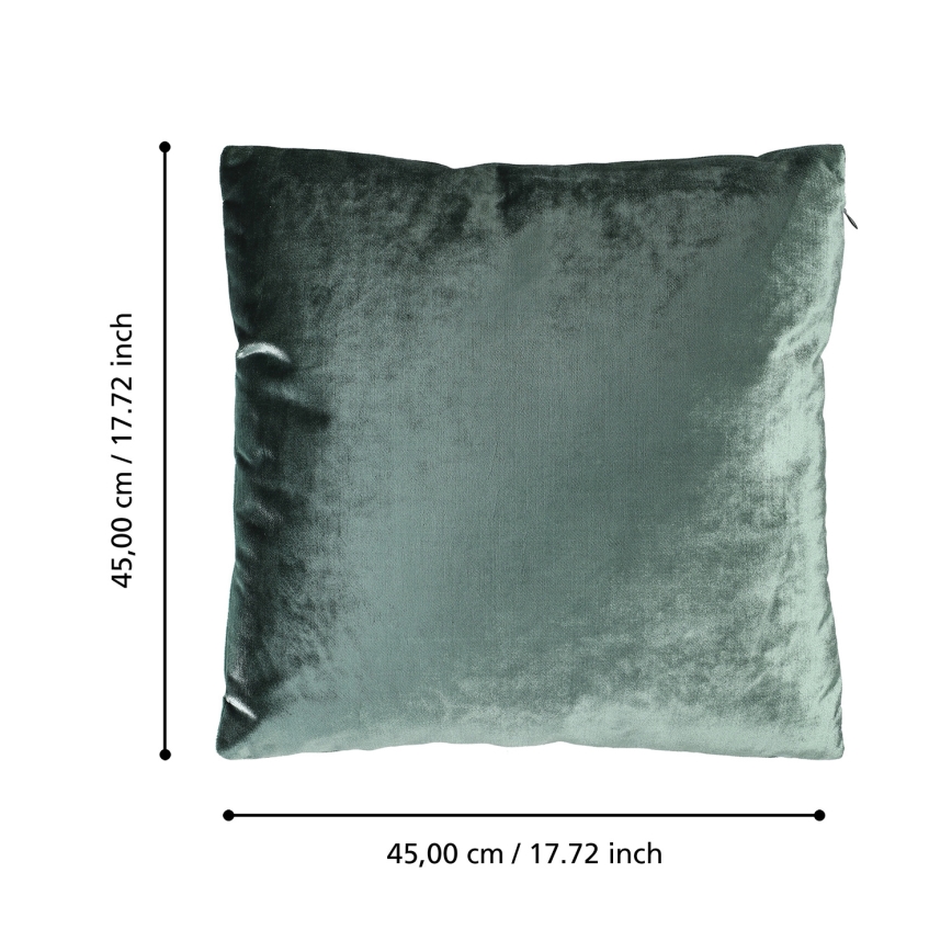 Eglo 420271 - Dekorativni jastuk SINGU 45x45 cm, zelene boje