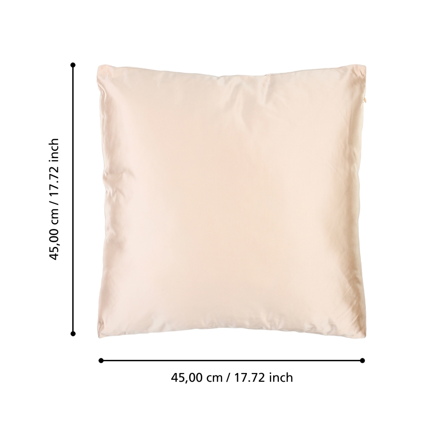 Eglo 420275 - Dekorativni jastuk KYONAN 45x45 cm roza