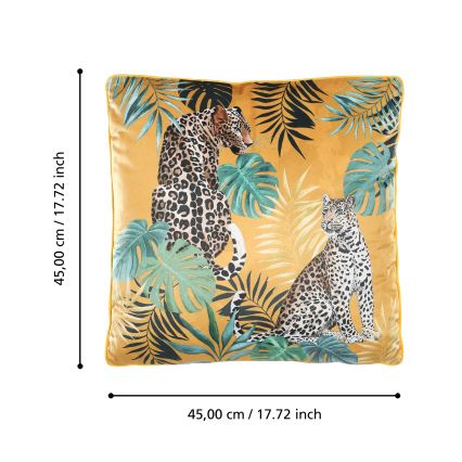 Eglo 420277 - Dekorativni jastuk MOBARA 45x45 cm šaren
