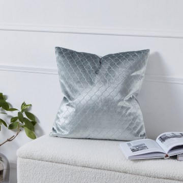 Eglo 420283 - Dekorativni jastuk SINGU 45x45 cm siva