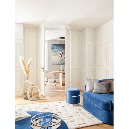 Eglo 420283 - Dekorativni jastuk SINGU 45x45 cm siva