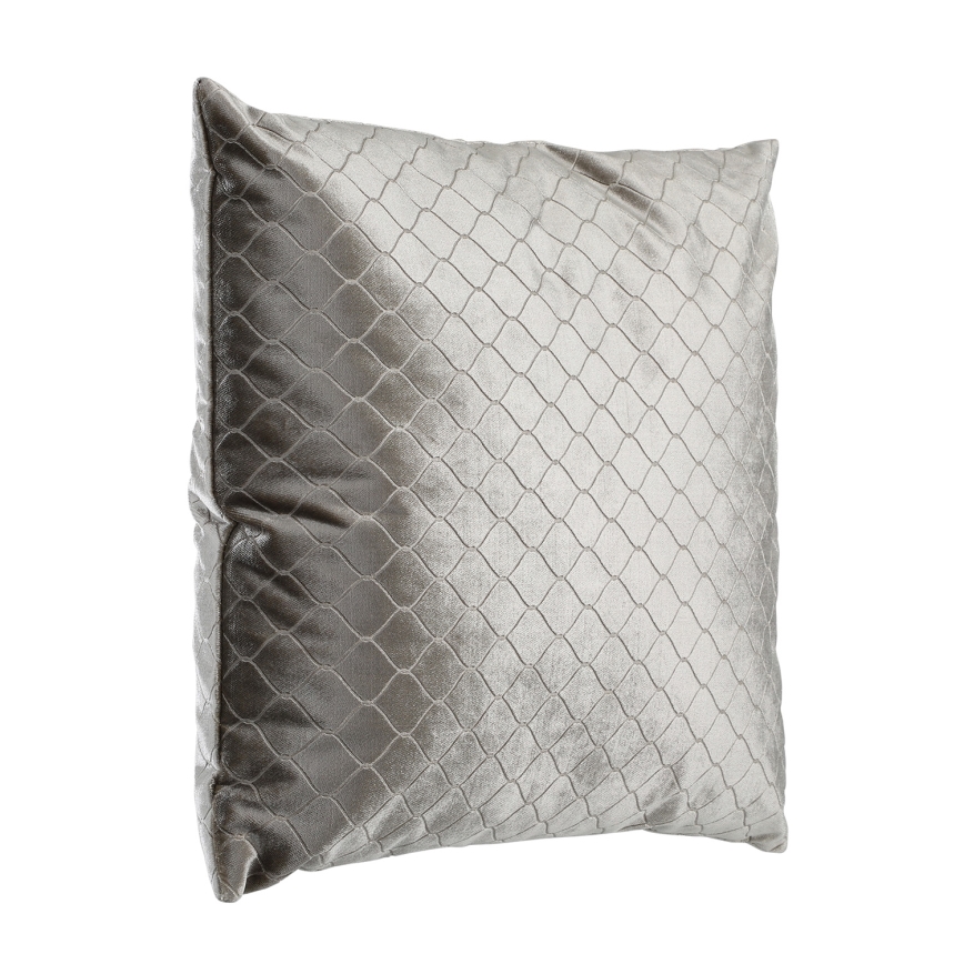 Eglo 420284 - Dekorativni jastuk SINGU 45x45 cm sivi