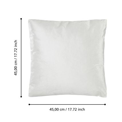 Eglo 420286 - Dekorativni jastuk SINGU 45x45 cm bijeli