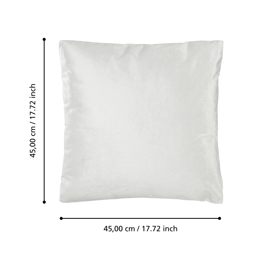 Eglo 420286 - Dekorativni jastuk SINGU 45x45 cm bijeli