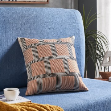 Eglo 420308 - Dekorativni jastuk CHEVERY 45x45 cm smeđi