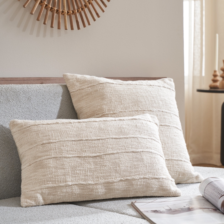 Eglo 420335 - Dekorativni jastuk SHILABO 45x45 cm bež