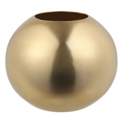 Eglo - Metalna vaza 16,5x18 cm zlatna