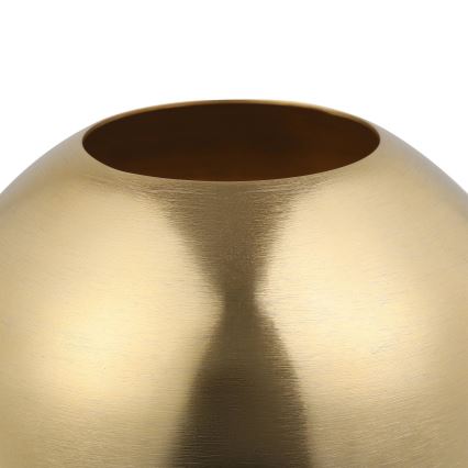 Eglo - Metalna vaza 16,5x18 cm zlatna