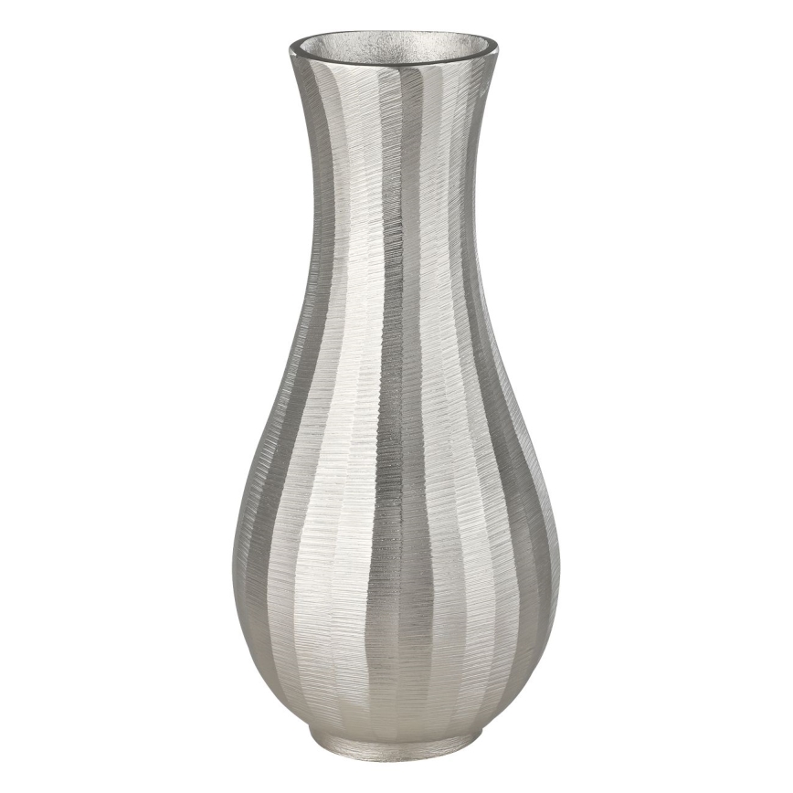 Eglo - Metalna vaza 28,5x13 cm srebrna