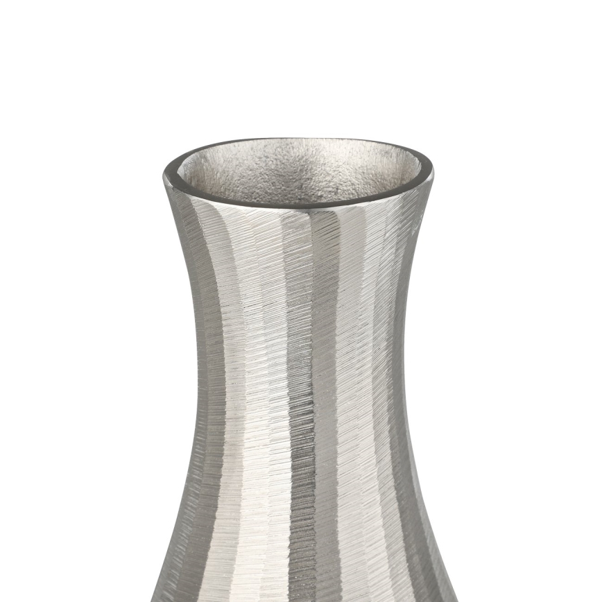 Eglo - Metalna vaza 28,5x13 cm srebrna