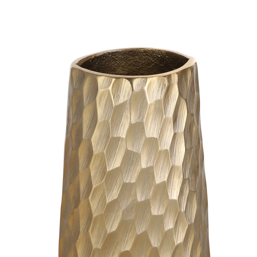 Eglo - Metalna vaza 40,5x14 cm zlatna