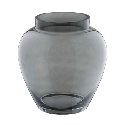 Eglo 421211 - Staklena vaza ASINDRO 23,5x22 cm crna/dimna