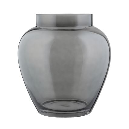 Eglo 421211 - Staklena vaza ASINDRO 23,5x22 cm crna/dimna