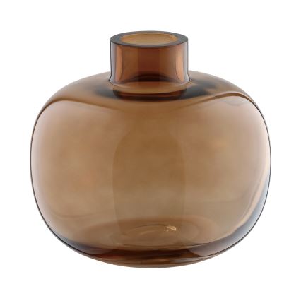 Eglo 421213 - Staklena vaza SIRANANA 11,8x13 cm smeđa/dimna