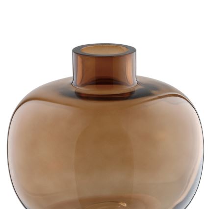 Eglo 421213 - Staklena vaza SIRANANA 11,8x13 cm smeđa/dimna