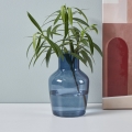Eglo 421219 - Staklena vaza SIRANANA 22x14,5 cm plava/zadimljena