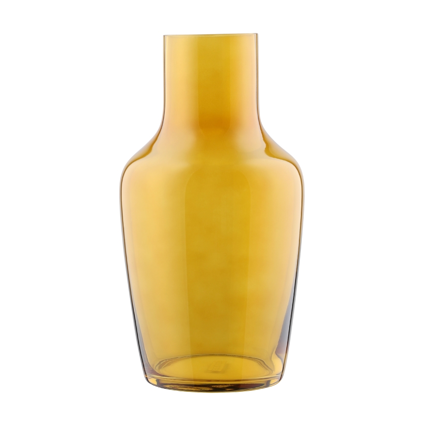 Eglo 421223 - Staklena vaza SIRANANA 25x13,3 cm žuta/dimna