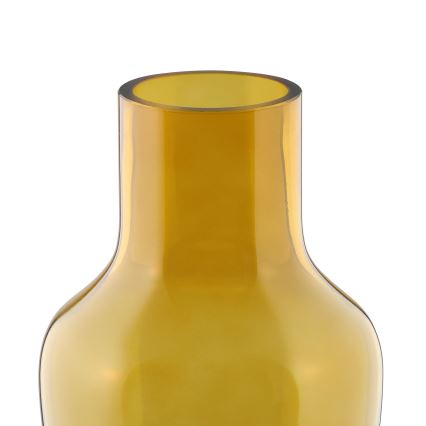 Eglo 421223 - Staklena vaza SIRANANA 25x13,3 cm žuta/dimna