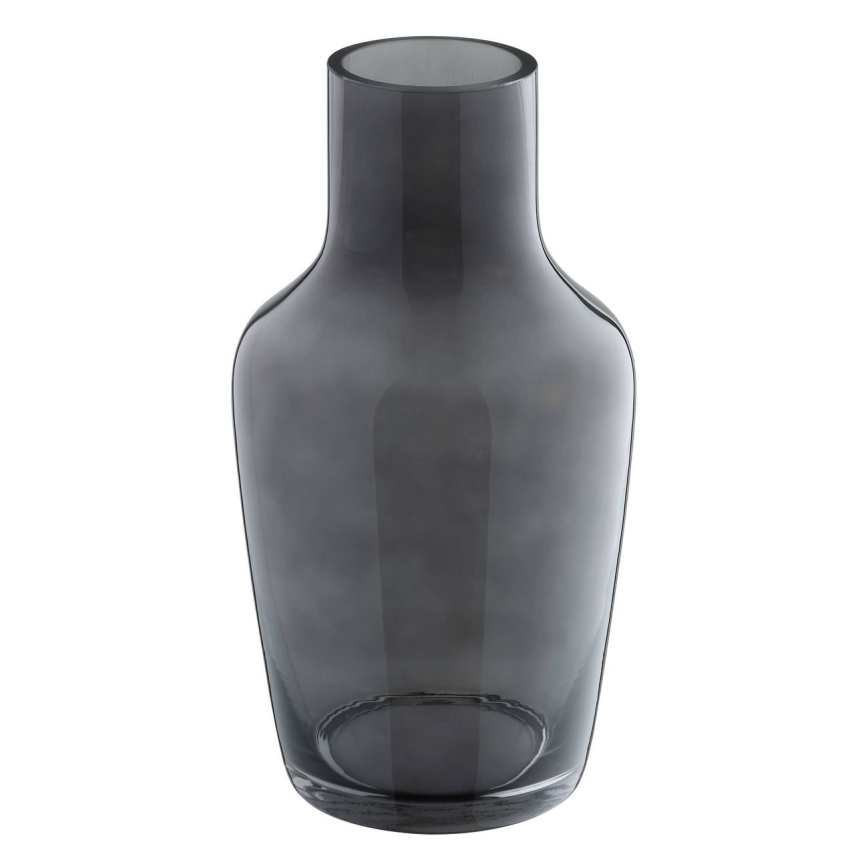 Eglo - Staklena vaza 25x13,3 cm crna