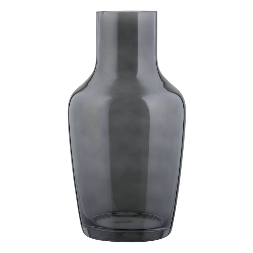 Eglo - Staklena vaza 25x13,3 cm crna