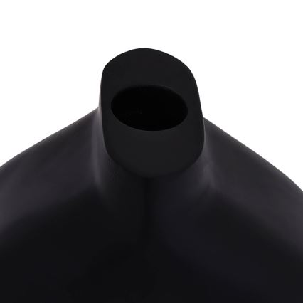 Eglo - Drvena vaza 16,5x18 cm crna