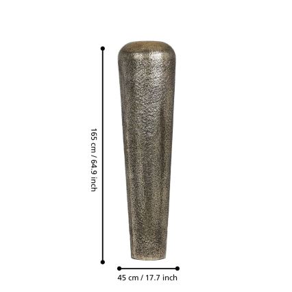 Eglo 421328 - Metalna vaza MIYAZAKI 165x45 cm brončana