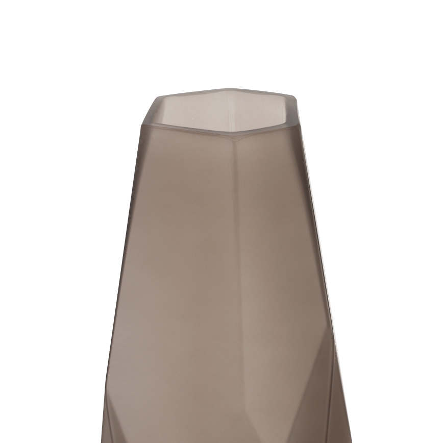 Eglo 421345 - Staklena vaza CLONONY 30x12 cm smeđa