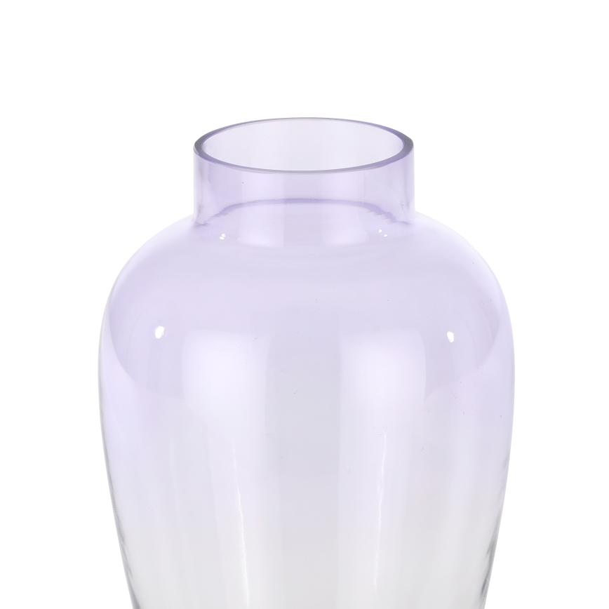 Eglo 421356 - Staklena vaza KENYASI 27x15,5 cm ljubičasta