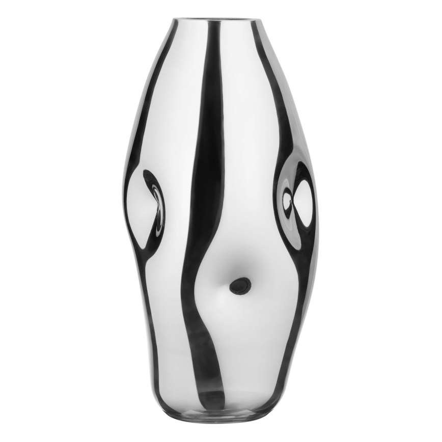Eglo 421682 - Staklena vaza XIPORAI 28,5x14,5 cm sjajni krom
