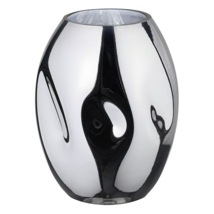 Eglo 421688 - Staklena vaza XIPORAI 19,8x14,5 cm sjajni krom
