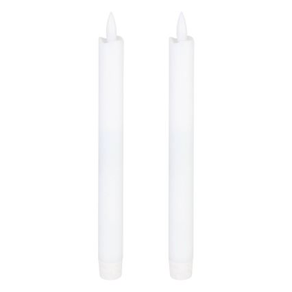 Eglo - SET 2x LED Svijeća LED/1xAAA 24,5 cm bijela
