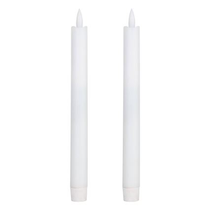Eglo - SET 2x LED Svijeća LED/1xAAA 24,5 cm bijela