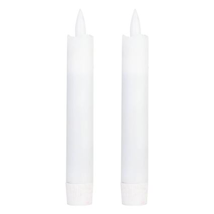 Eglo - SET 2x LED Svijeća LED/1xAAA 15 cm bijela
