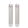 Eglo 422223 - SET 2x LED Svijeća ANTANABE LED/1xAAA 15 cm siva