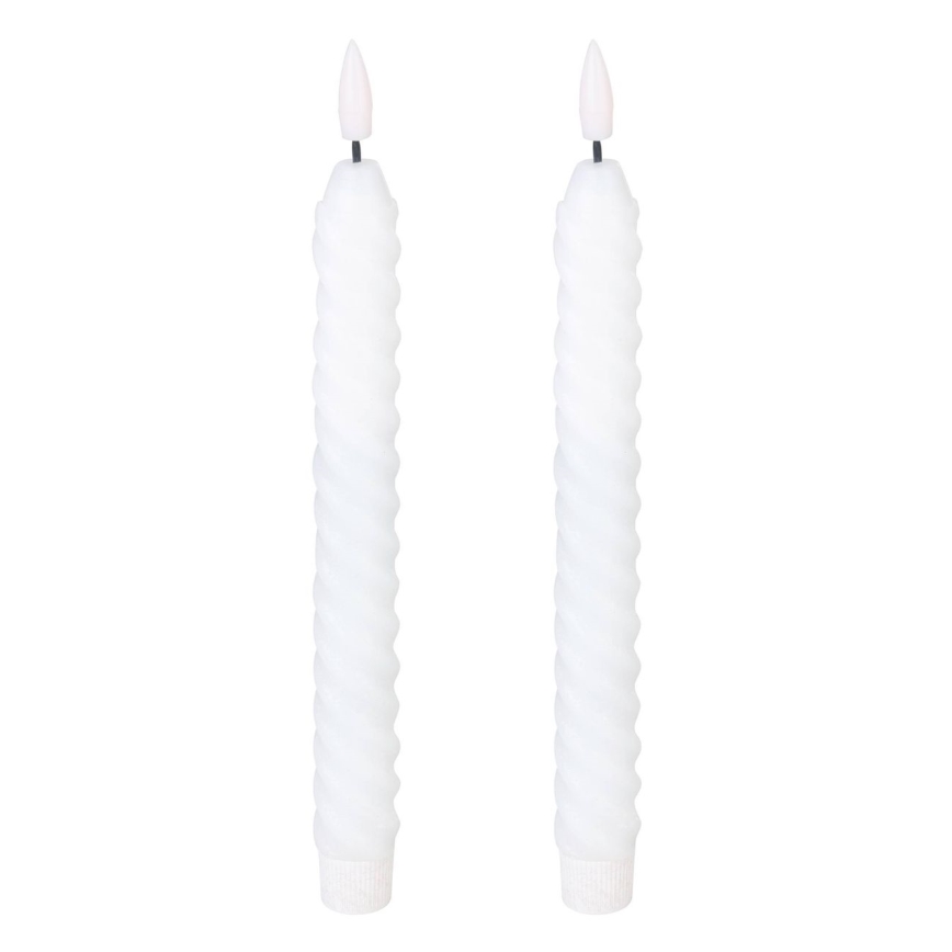 Eglo - SET 2x LED Svijeća LED/1xAAA 25 cm bijela