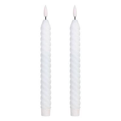 Eglo - SET 2x LED Svijeća LED/1xAAA 25 cm bijela