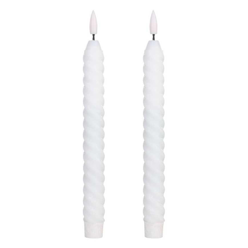Eglo - SET 2x LED Svijeća LED/1xAAA 25 cm bijela