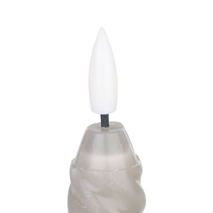 Eglo - SET 2x LED Svijeća LED/1xAAA 25 cm siva
