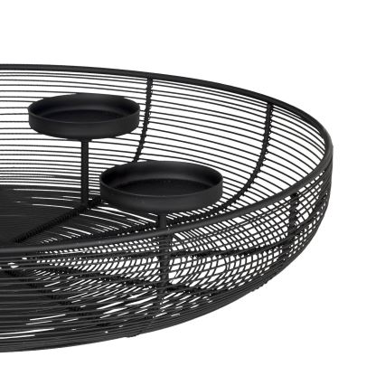 Eglo - Svijećnjak promjera 45 cm crne boje