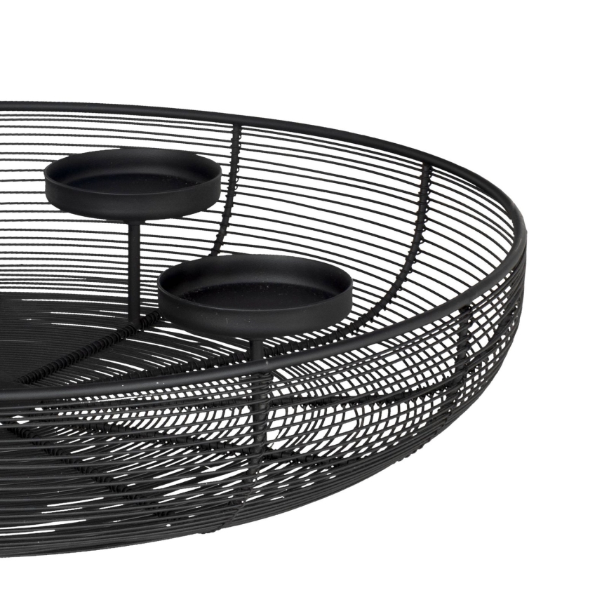 Eglo - Svijećnjak promjera 45 cm crne boje