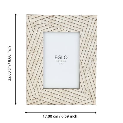 Eglo - Okvir za slike 10x15 cm bež
