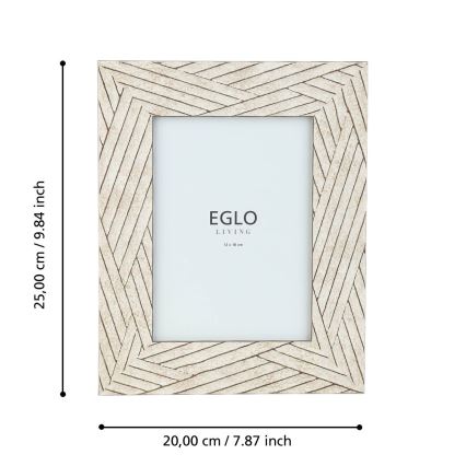 Eglo - Okvir za slike 13x18 cm bež