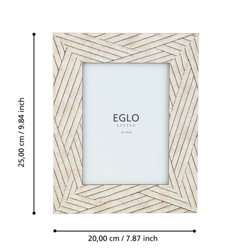 Eglo - Okvir za slike 13x18 cm bež