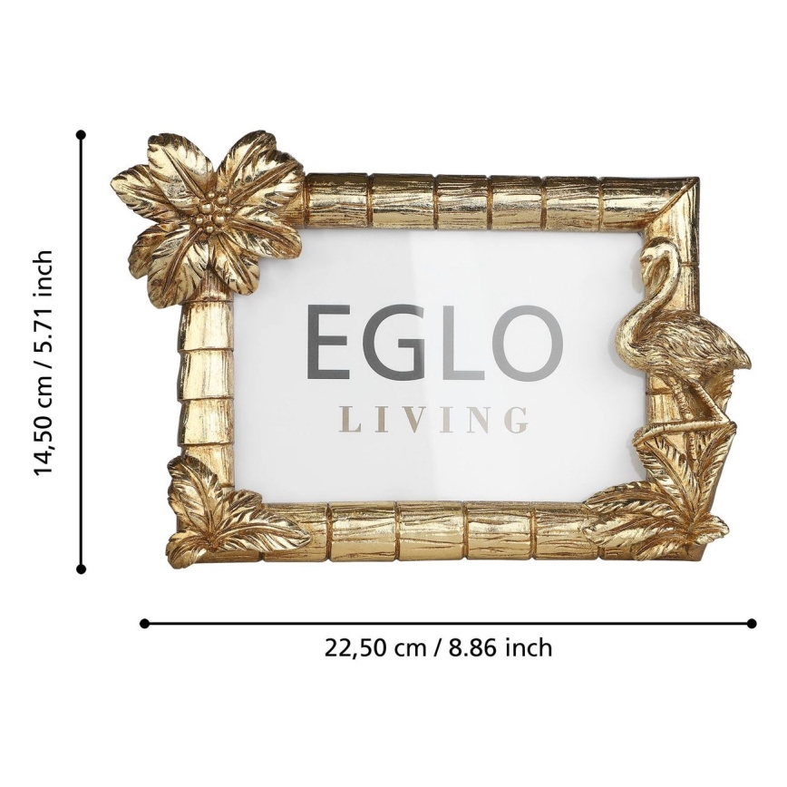 Eglo - Okvir za slike 10x15 cm zlatna