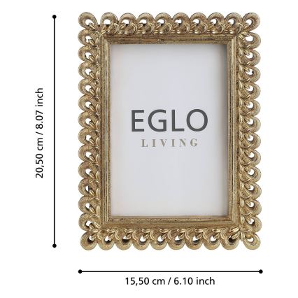 Eglo - Okvir za slike 10x15 cm zlatna