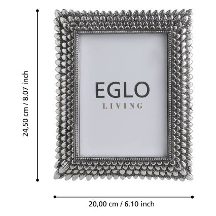 Eglo - Okvir za slike 13x18 cm srebrna