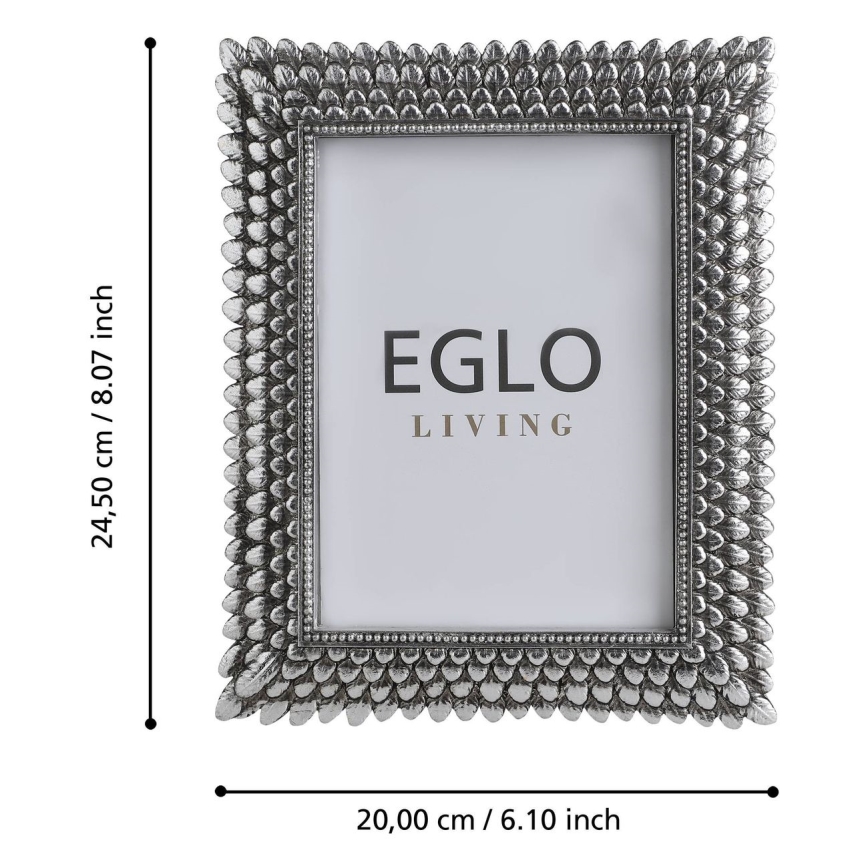 Eglo - Okvir za slike 13x18 cm srebrna
